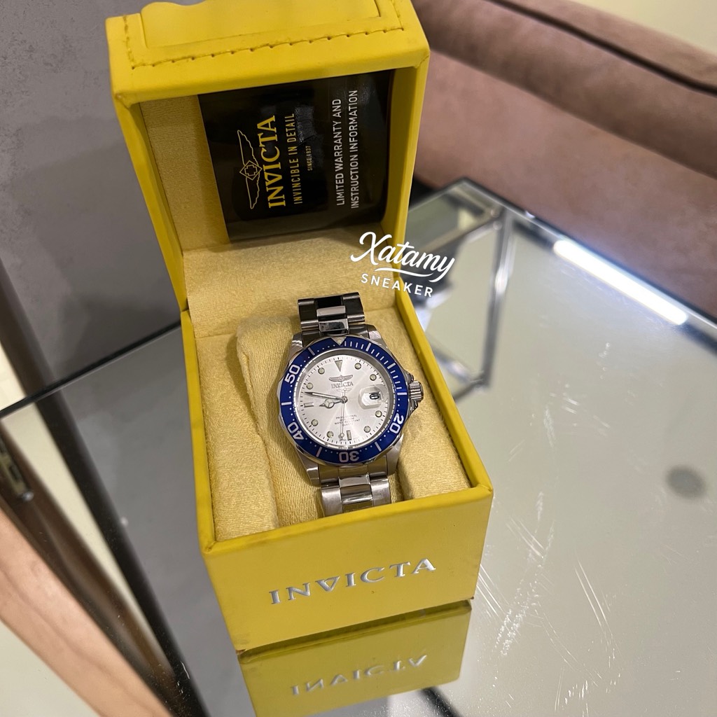 Đồng Hồ Invicta Pro Diver Men's Watch 40mm Steel Blue (14123)