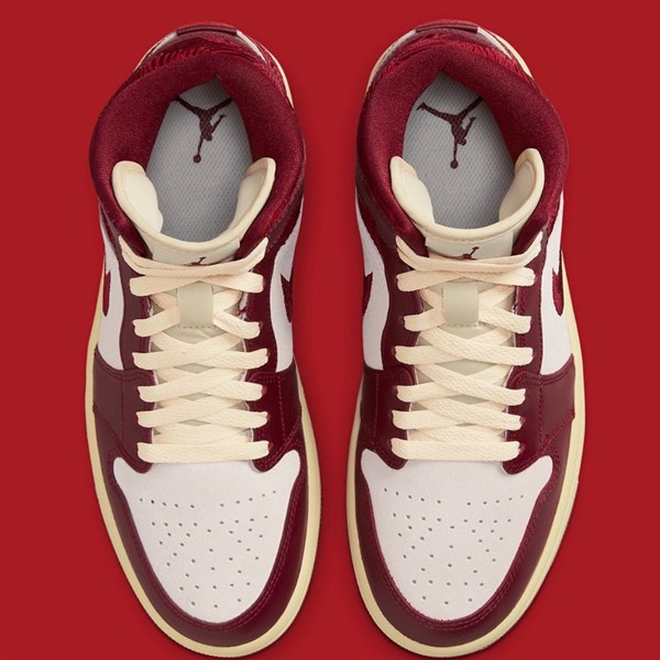 Jordan 1 Mid SE "Tiki Leaf Team Red" DZ2820 601