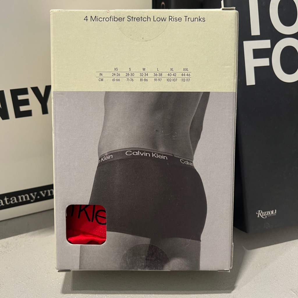 Underwear Calvin Klein Men's Micro Stretch Low Rise Trunk 4-Pack NB2789909