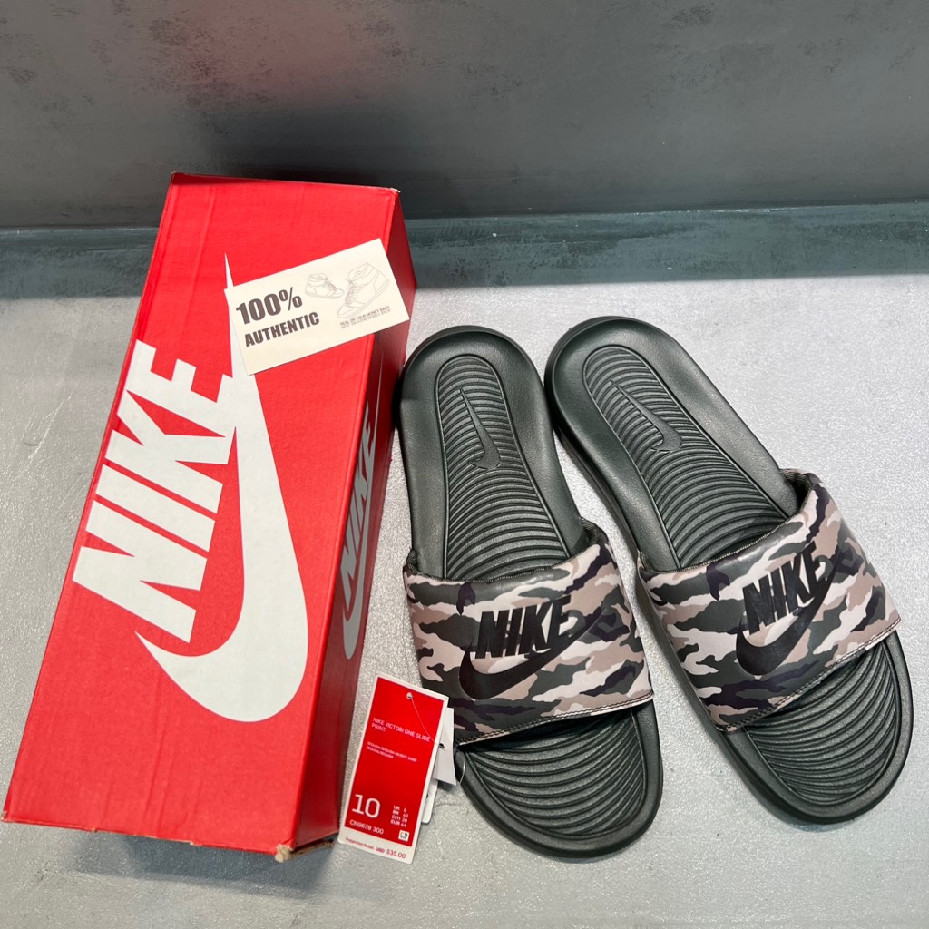 dép Victori One Green Camo CN9678 300