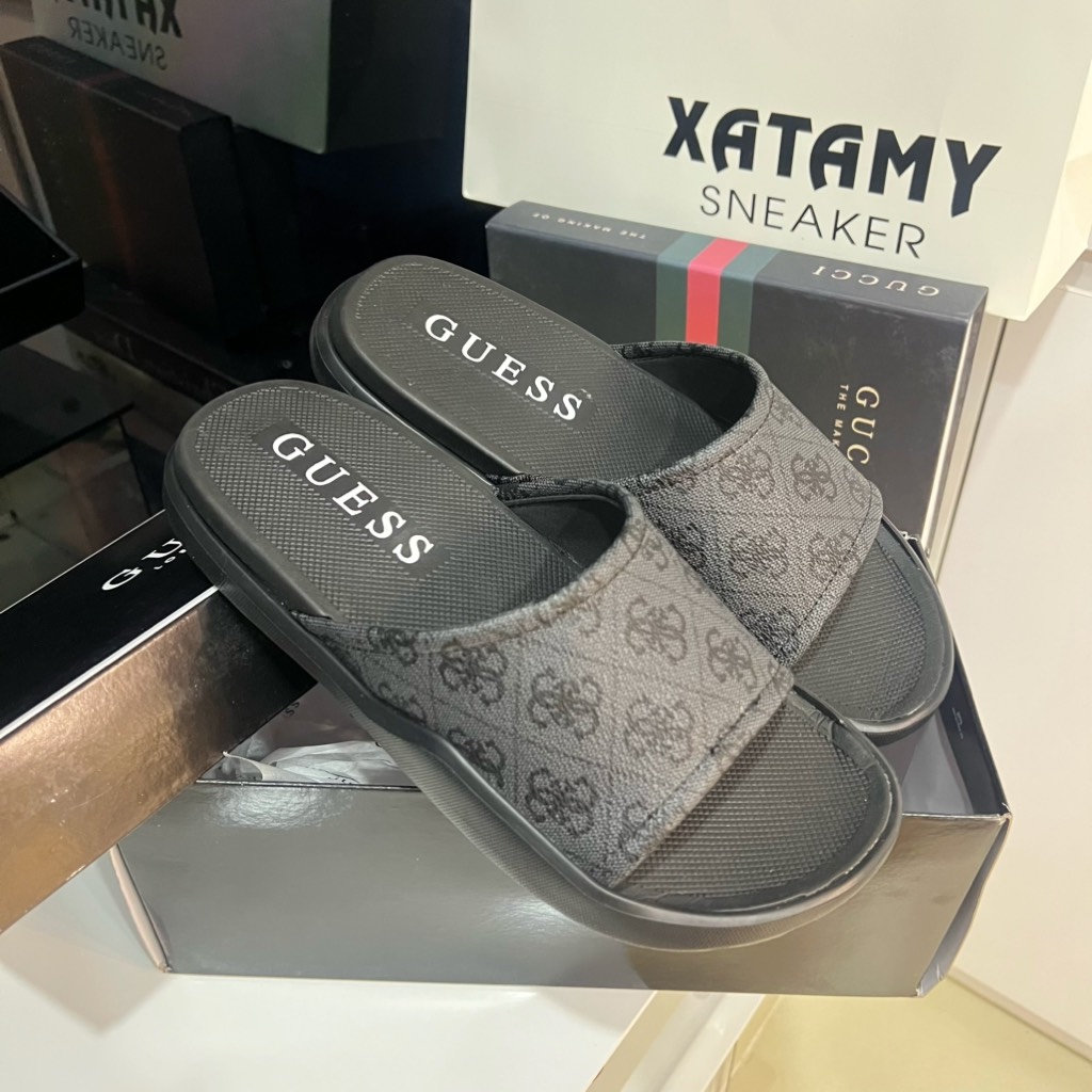 Dép GUESS Magaria2 Dark Gray 020