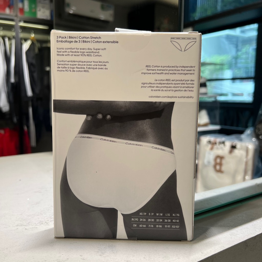 Underwear Calvin Klein Women's Modern Logo 3-Pack Bikini Black QD5207 001