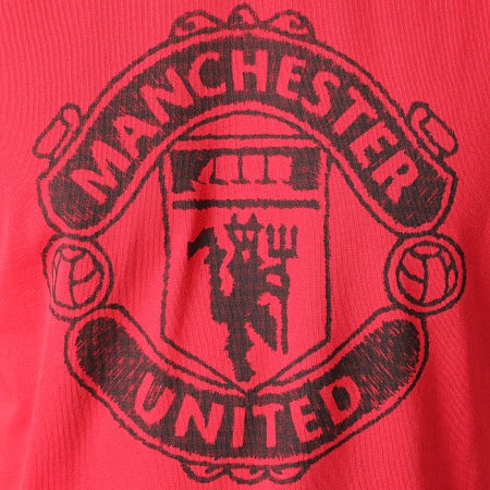 Áo adidas MU FC Graphic Tee Red FR3839