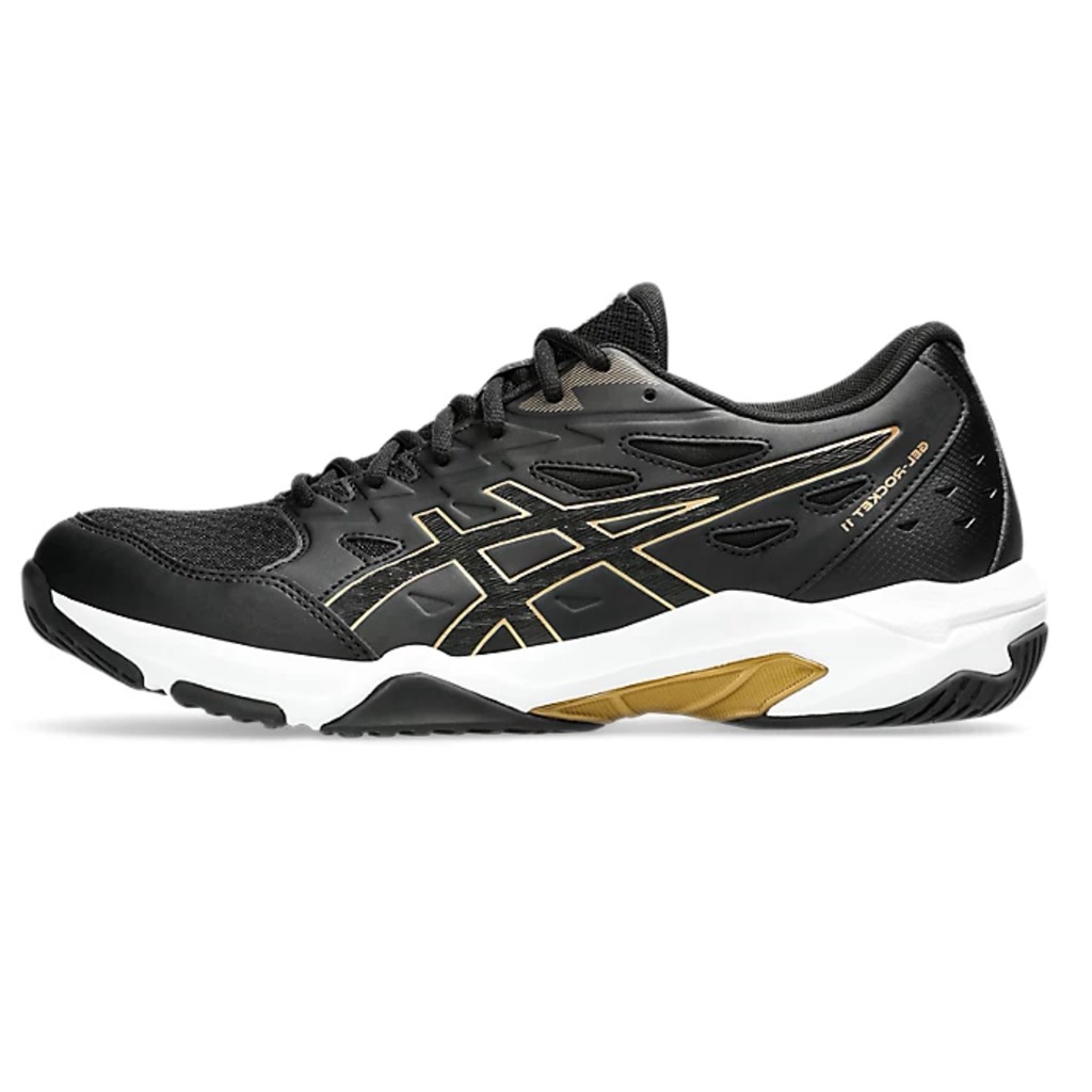 ASICS GEL-ROCKET 11 BLACK PURE GOLD 1071A091 004