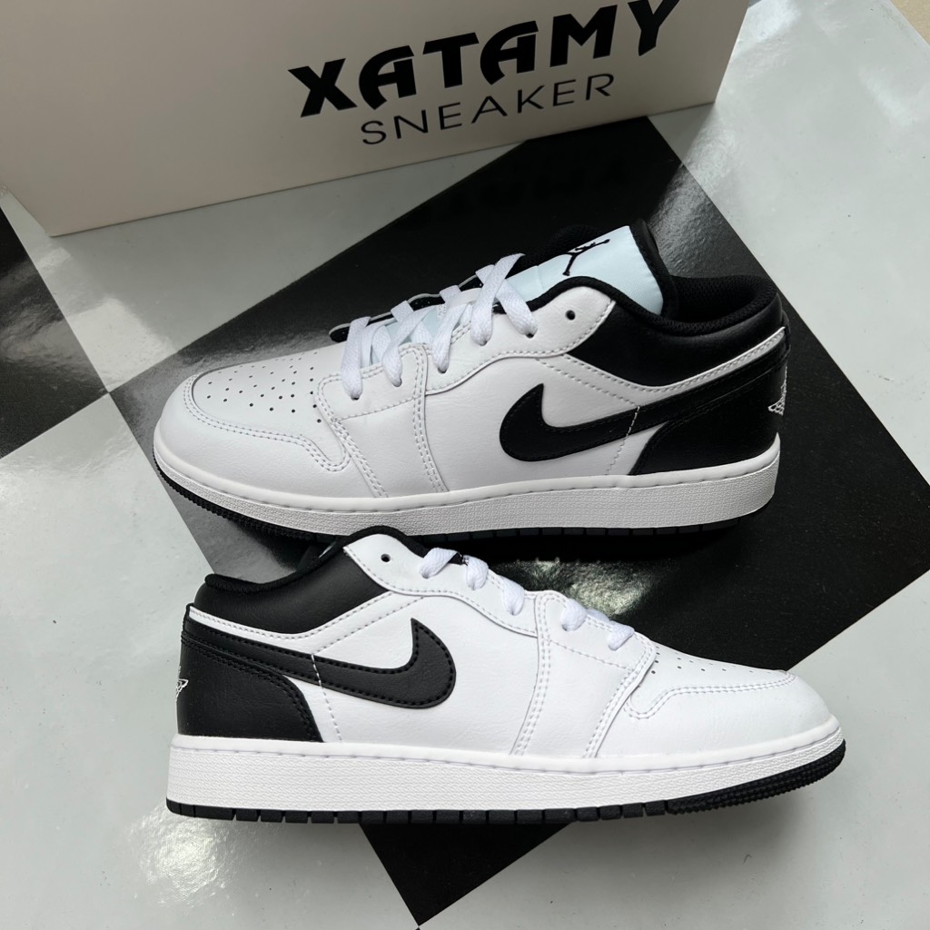 Jordan 1 Low ‘White Black’ 553560 132