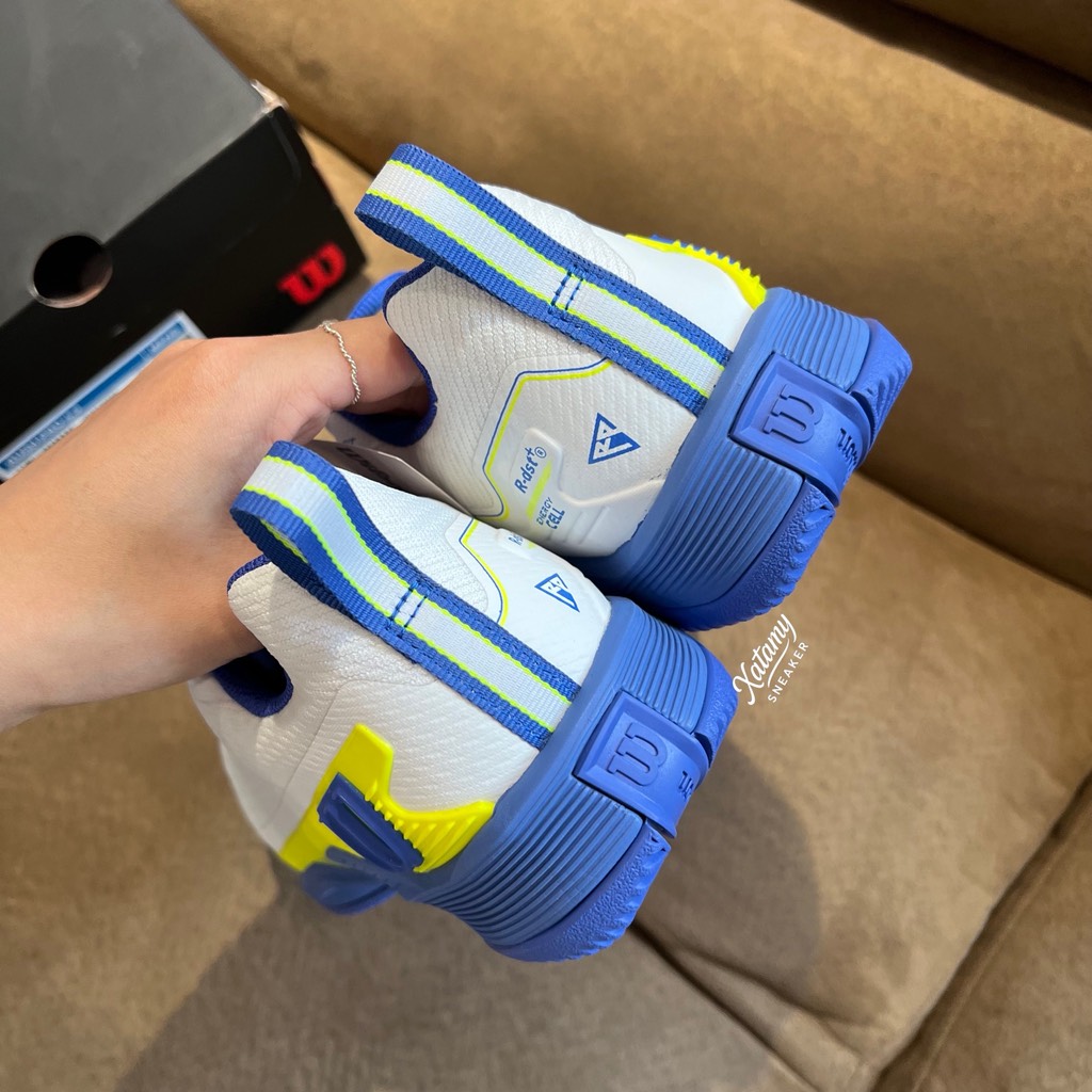 Wilson Rush Pro 4.5 White/Amparo Blue/Safety Yellow WRS336680