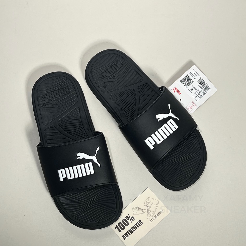 Dép Puma Cool Cat 2.0 Black White  389110 01
