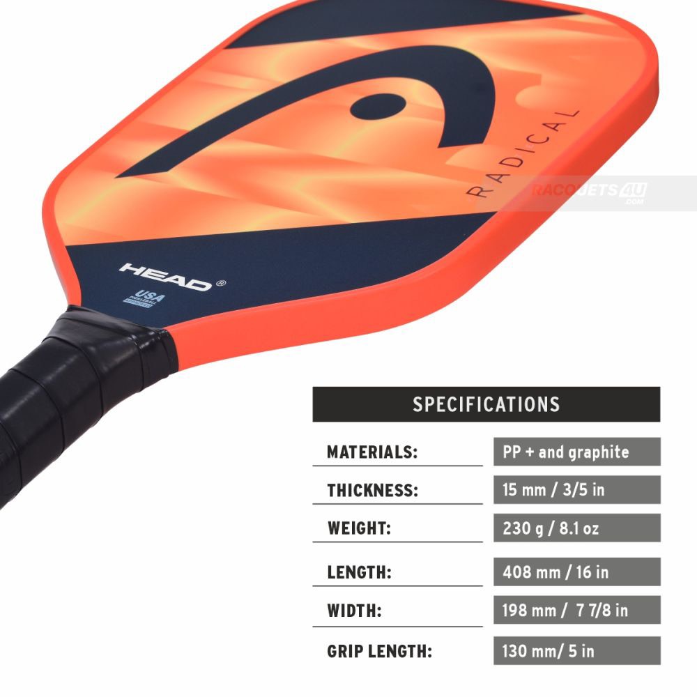 Vợt Pickleball Radical Elite 15mm