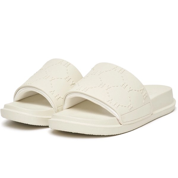 Dép MLB White Mound DIA Monogram 3ALPAC123