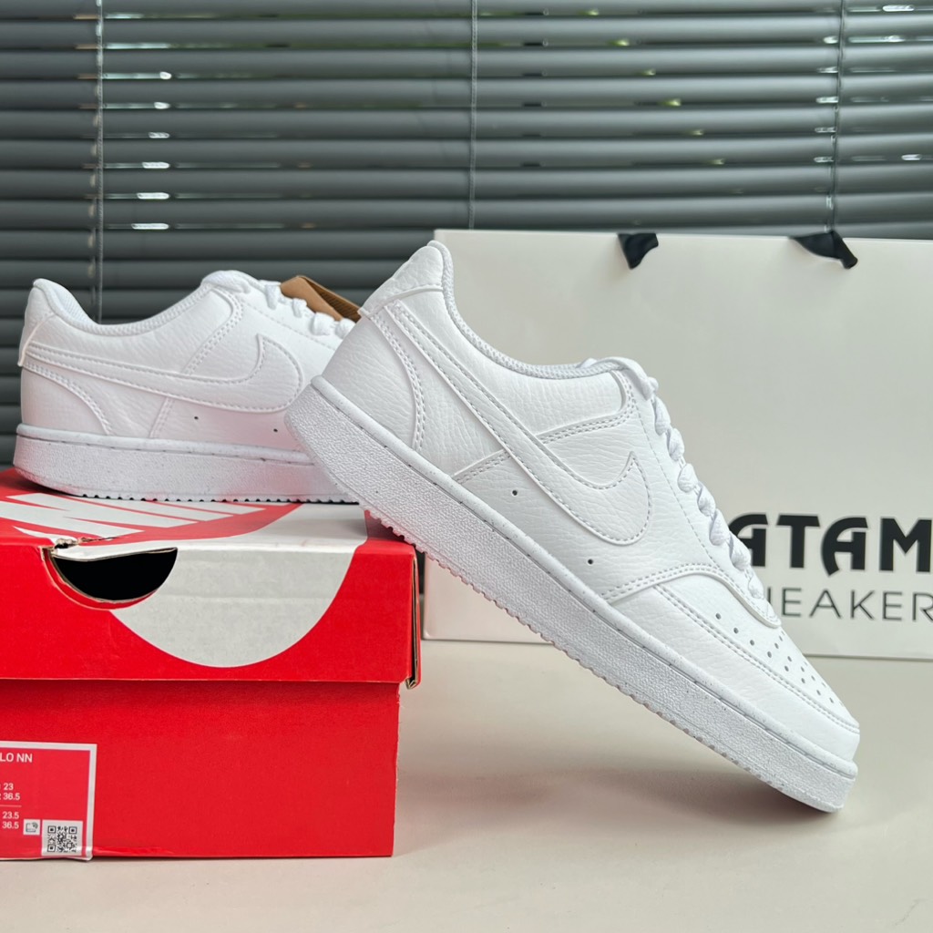 Nike Court Vision Low "Next Nature" All White DH3158 100