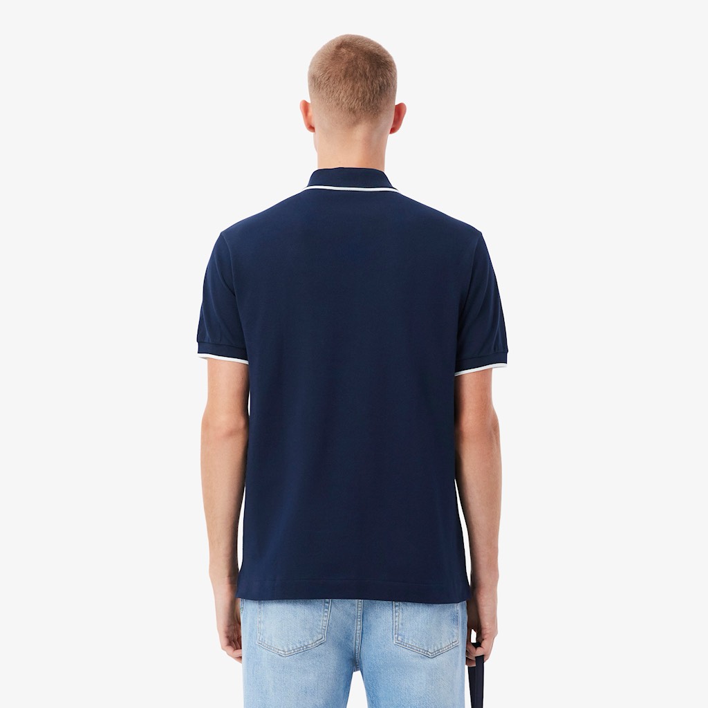 Áo Polo Lacoste Classic Fit Pocket Accent L.12.12 Navy Blue PH9838 51