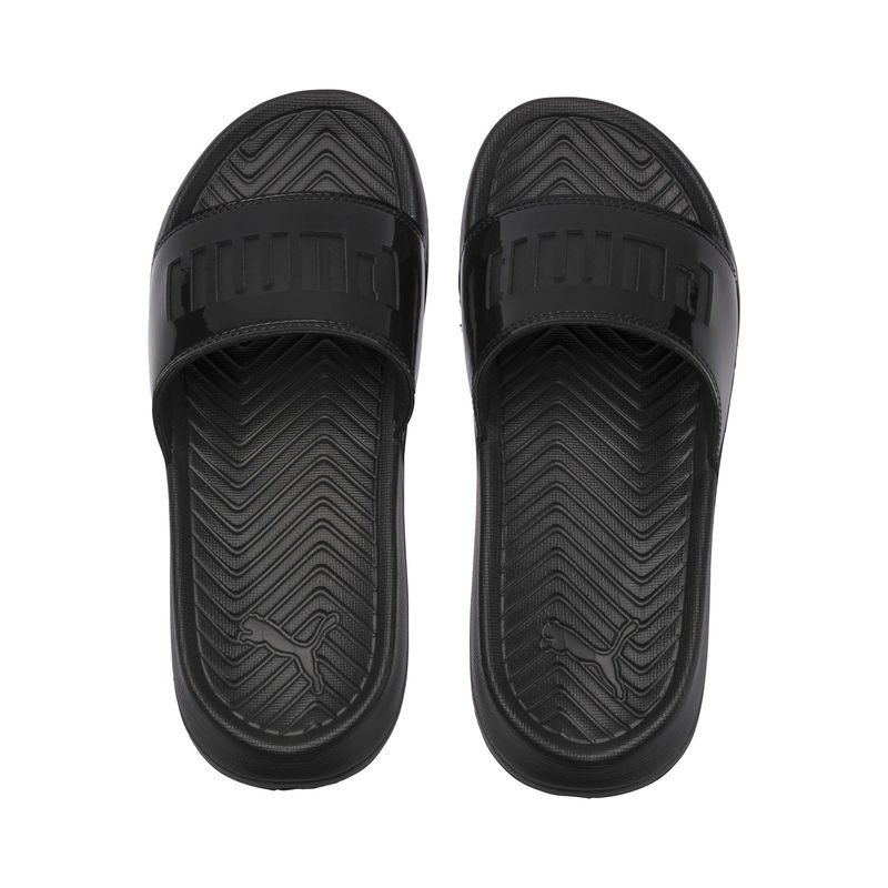 Dép Puma Popcat Patent Black 370697 01