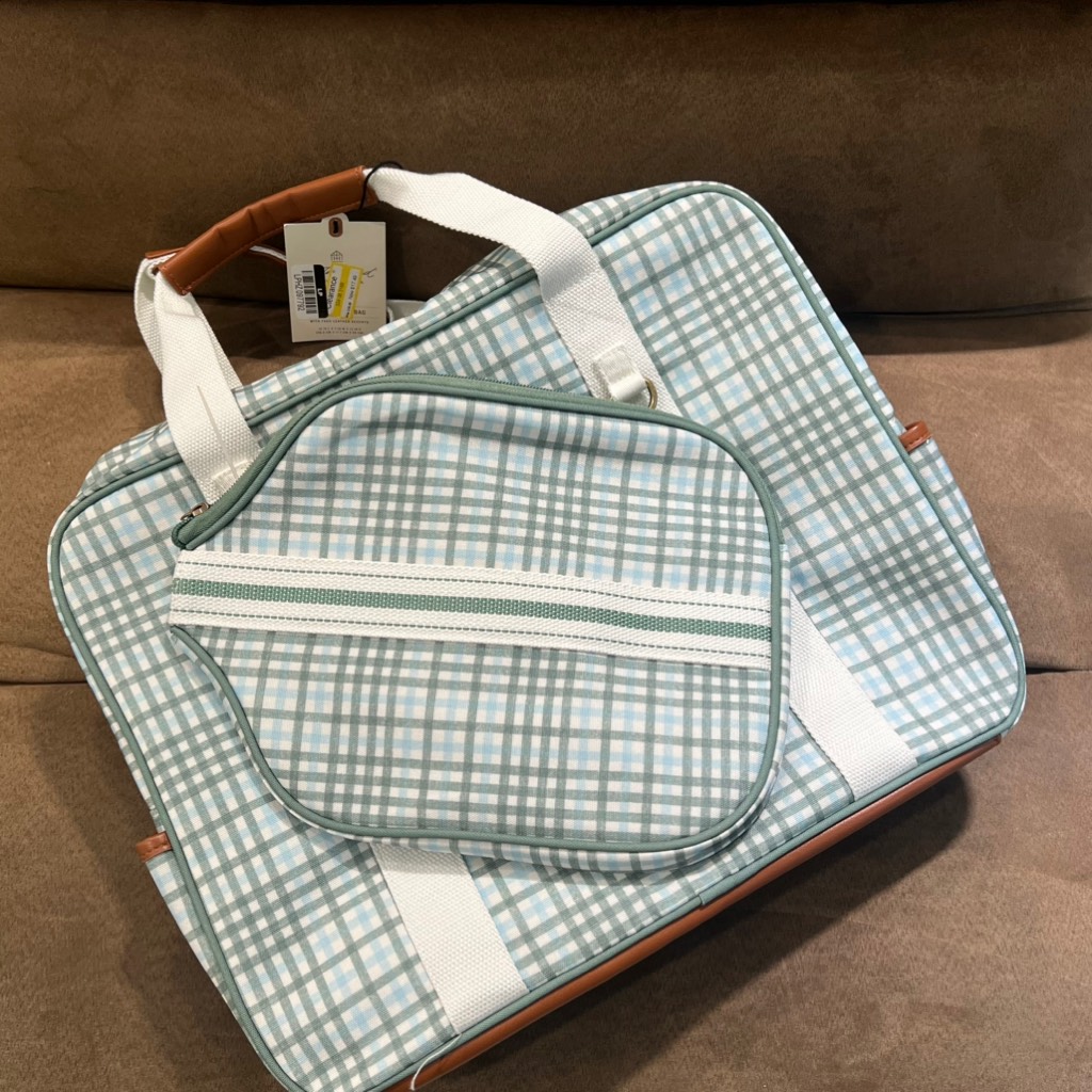 Túi Plaid Pickleball Bag & Paddle Cover Set Green/Blue Hearth & Hand ™ with Magnolia