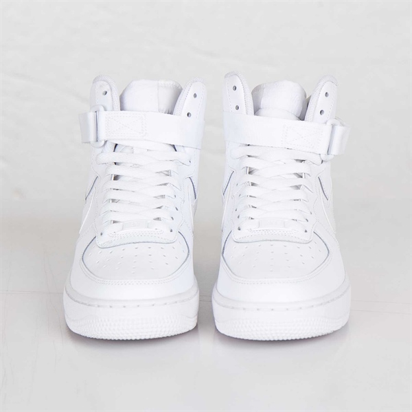Nike Air Force 1 High All White 653998 100