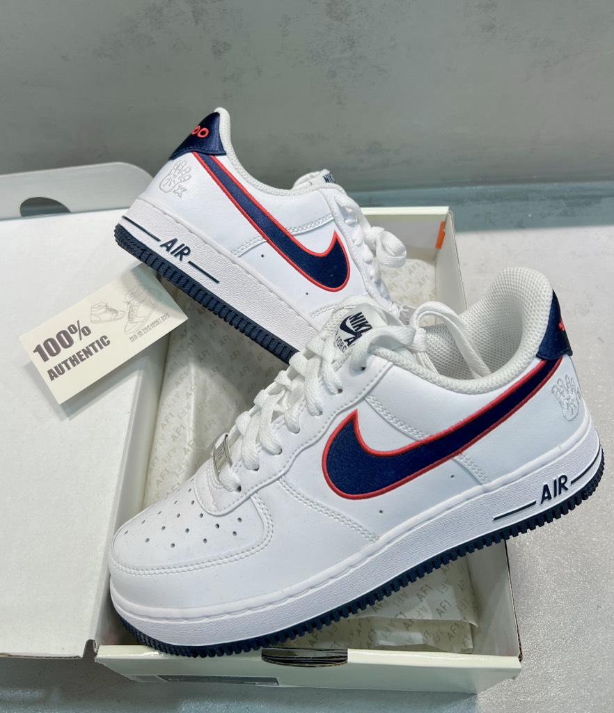 Nike Air Force 1 Houston Comets White FJ0710 100
