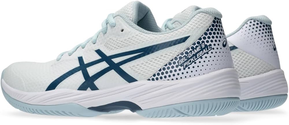 ASICS Gel-Game 9 Pickleball White Vintage Indigo 1042A243 100