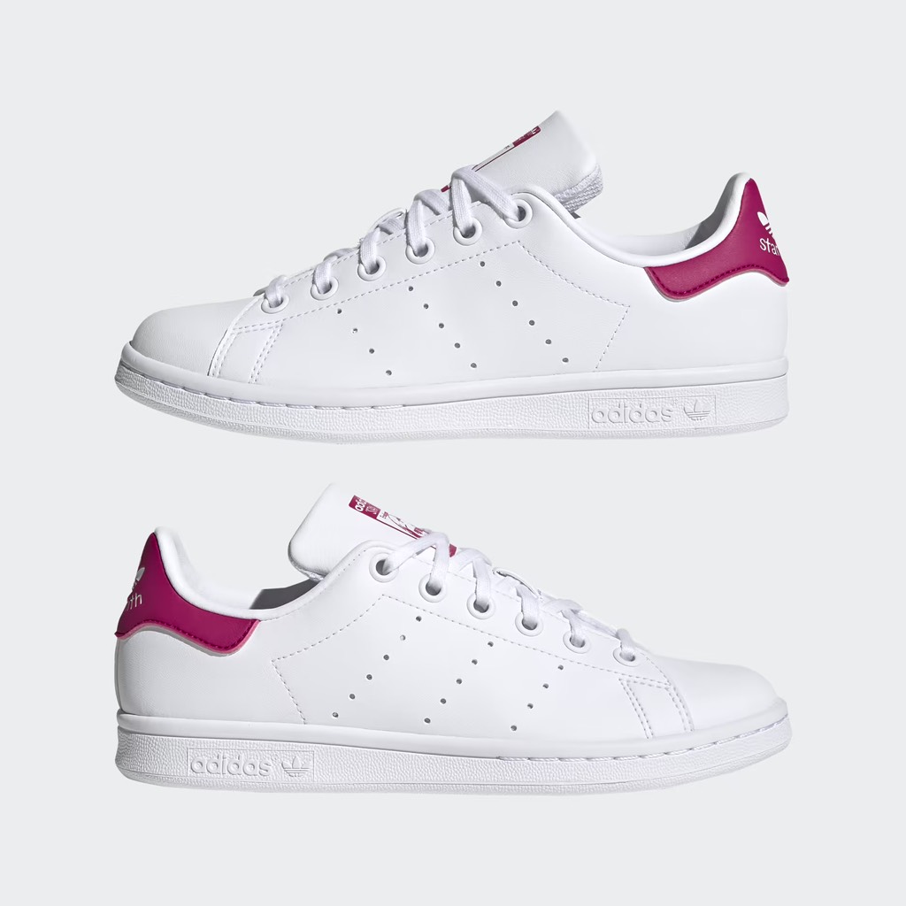 Stan Smith Trắng gót Pink FX7522