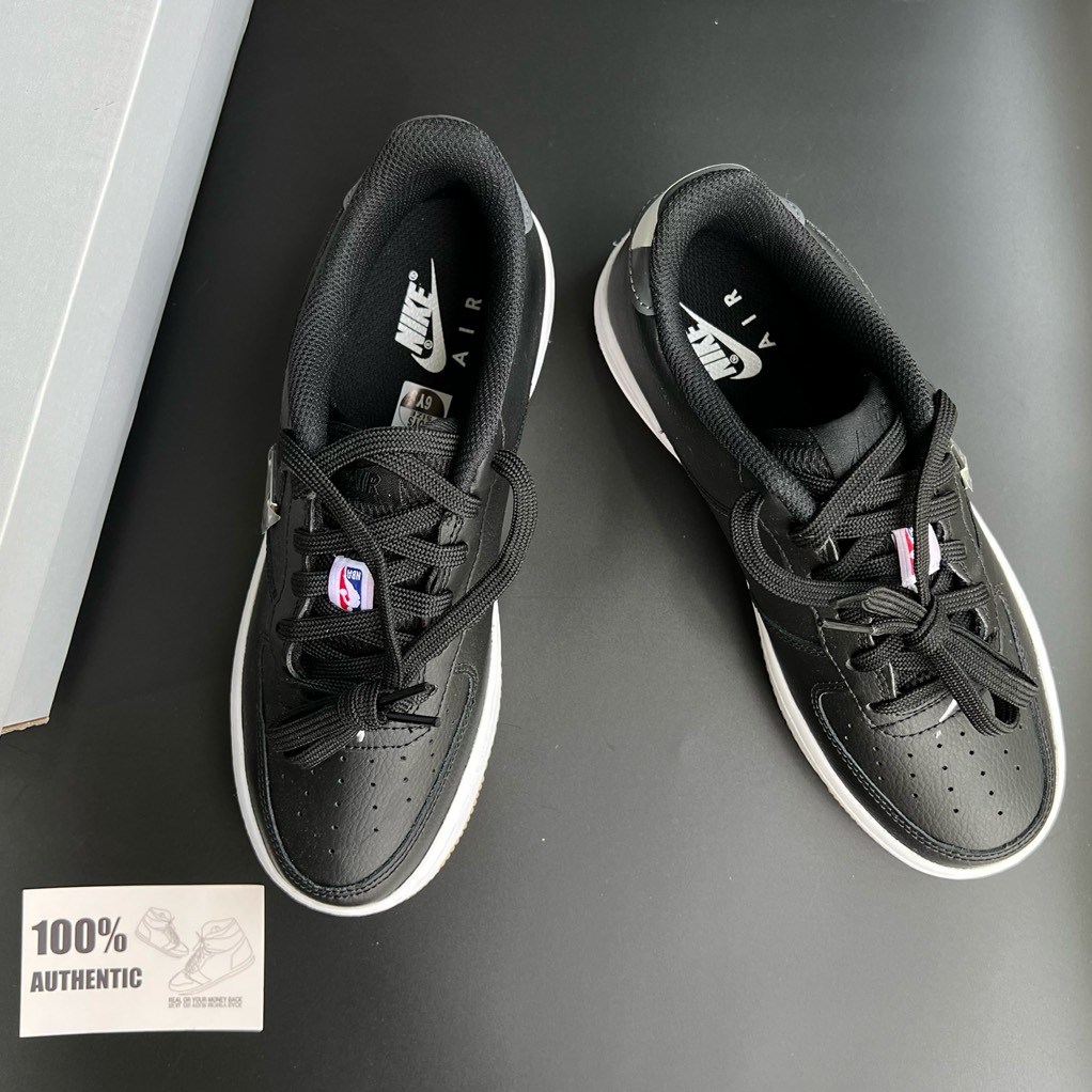 Nike Air Force 1 Black/Wolf Grey NBA CT3842 001