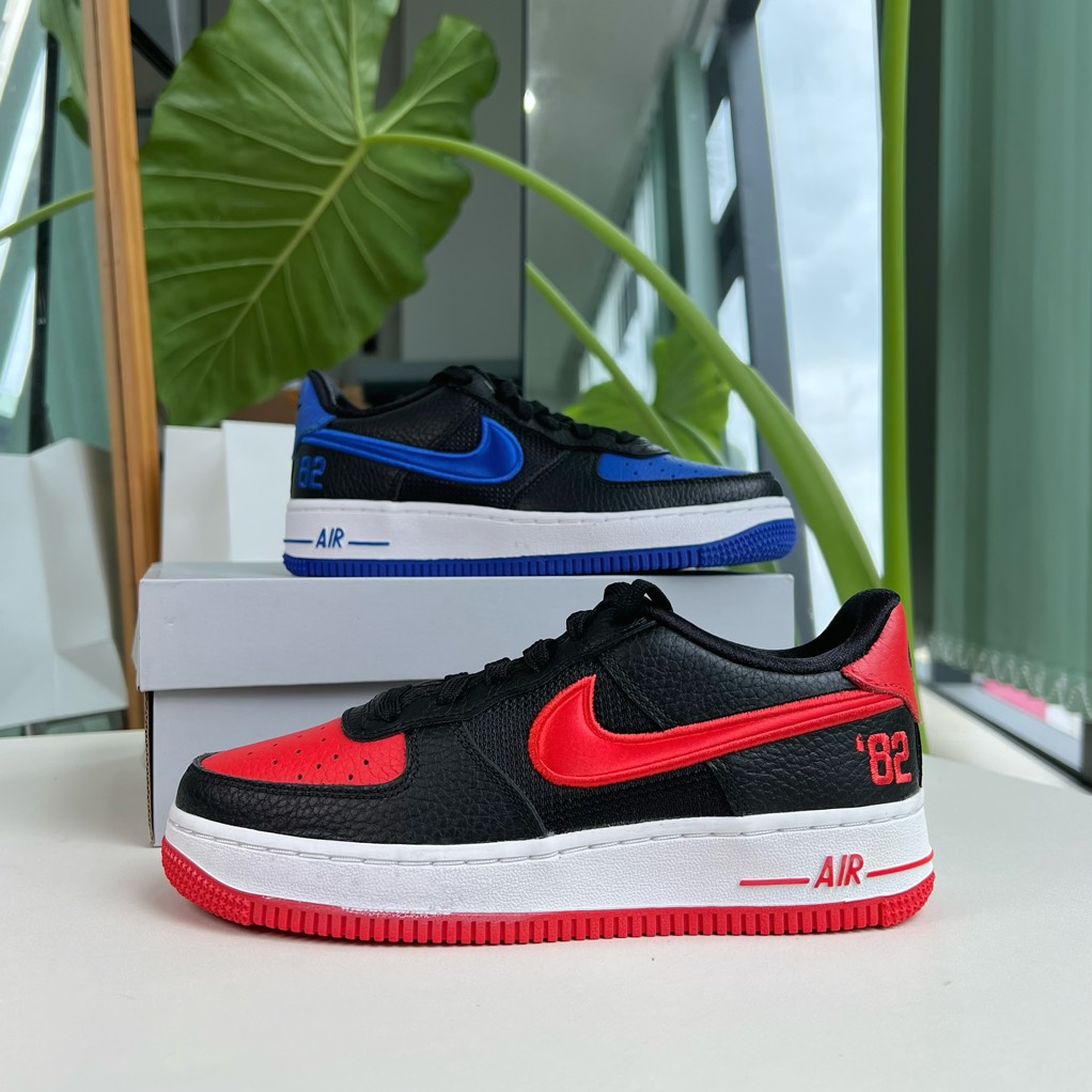 Nike Air Force 1 Multi Color Chile Red Blue DH0201 001