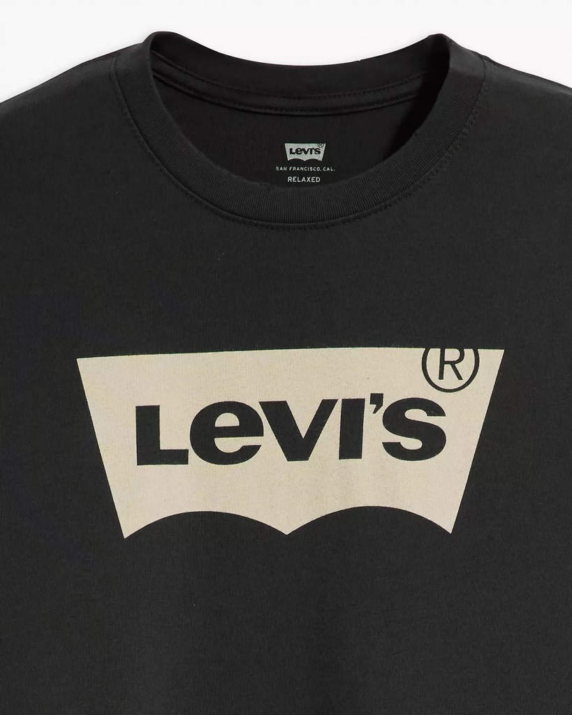 Áo Levi's Logo Relaxed Fit Black 161430564