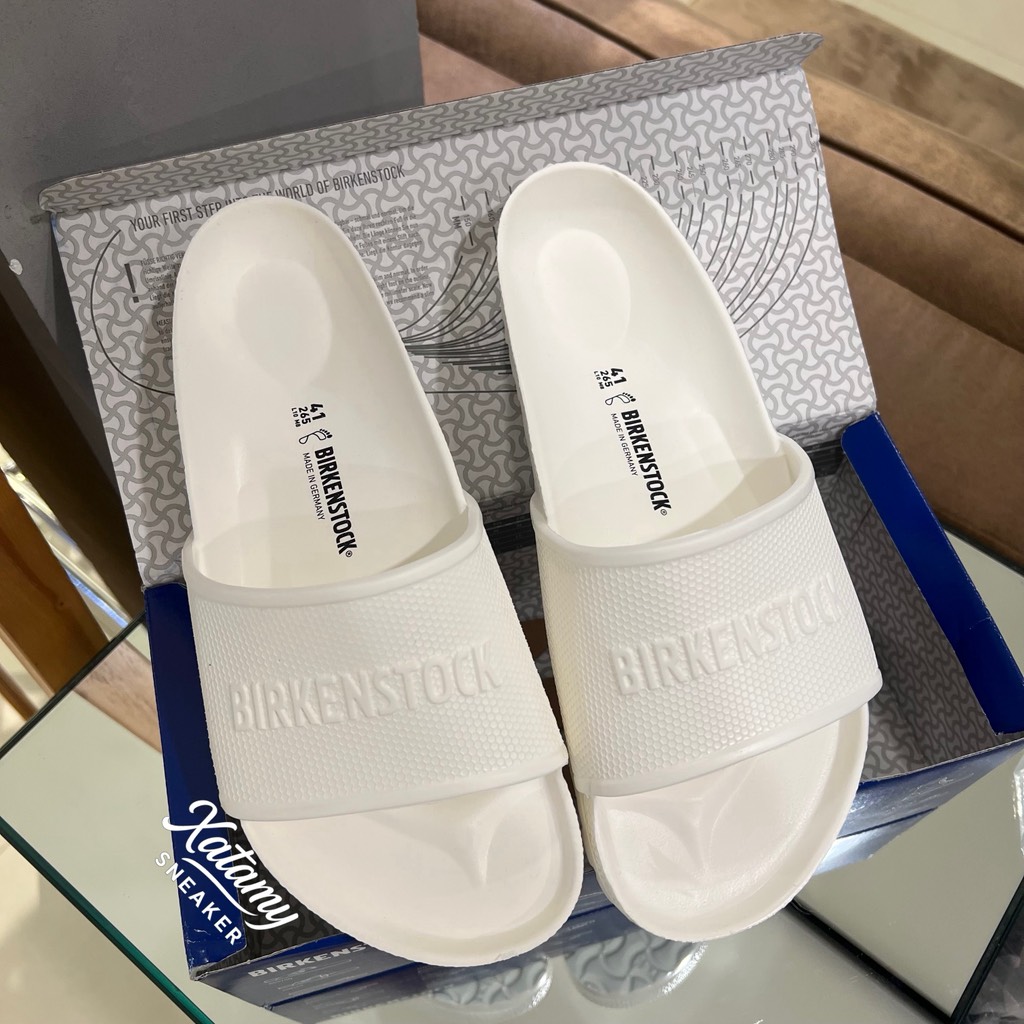 Dép BIRKENSTOCK Barbados EVA White 1015399