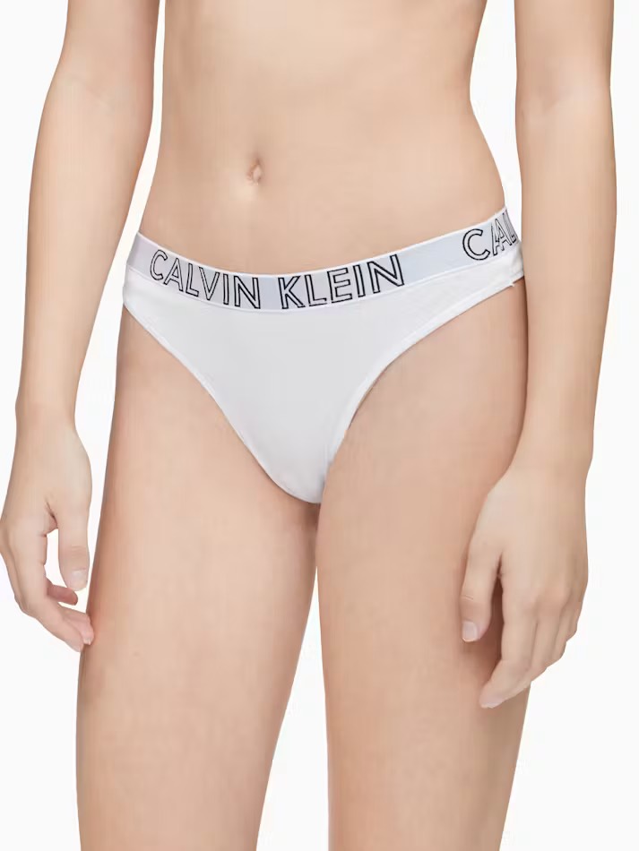 Underwear Calvin Klein Women’s Ultimate Cotton Thong White QD3636 100