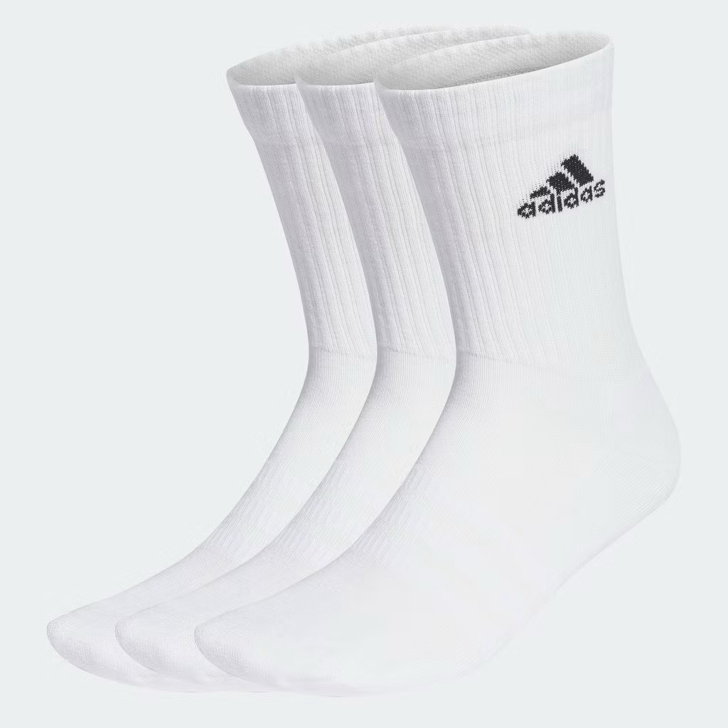 Vớ adidas Cushioned Crew Socks 3 Pairs White HT3446