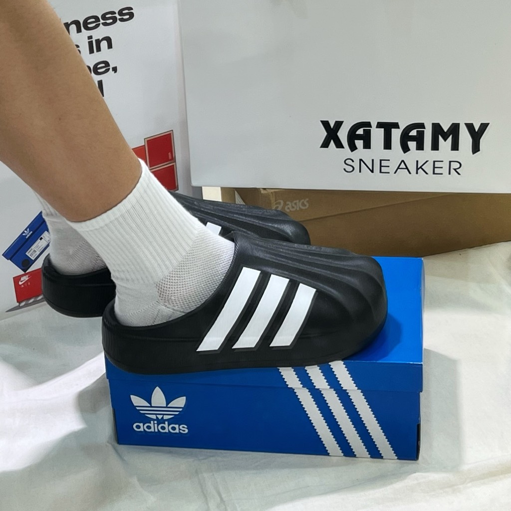 adiFOM Superstar Mule Black IG8277