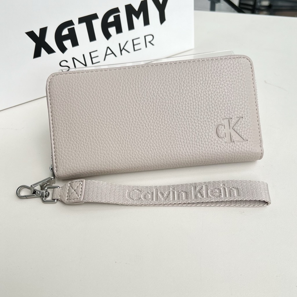 Ví Calvin Klein Long Wallet Beige RTCO19769 0986 020