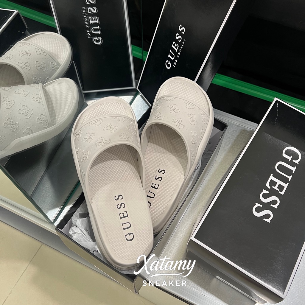 Dép GUESS Magaria Light Gray 050