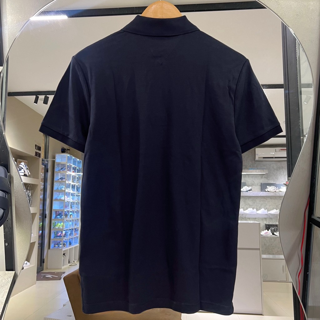 Áo Polo Tommy Hilfiger Regular Fit Cotton Navy MW35585 401a