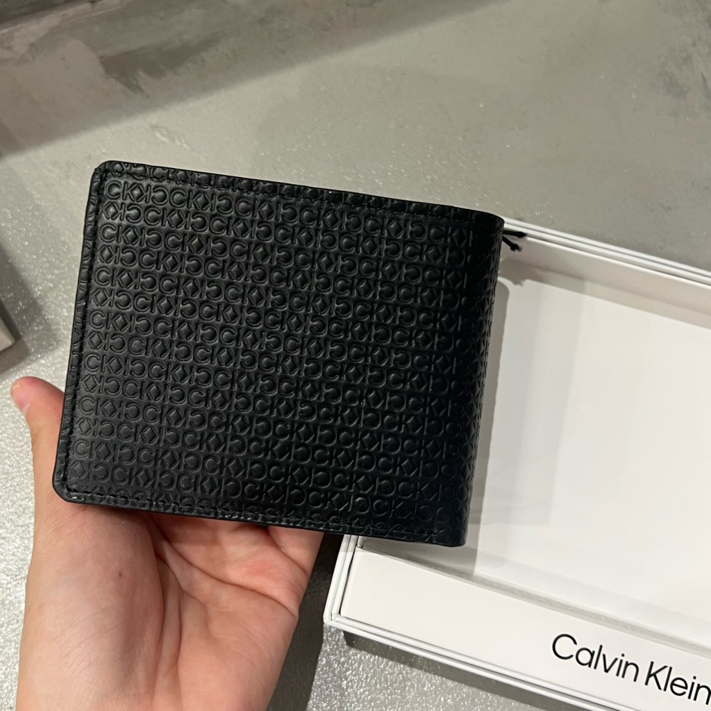 Ví Calvin Klein Billetera Black 31CK240001 001