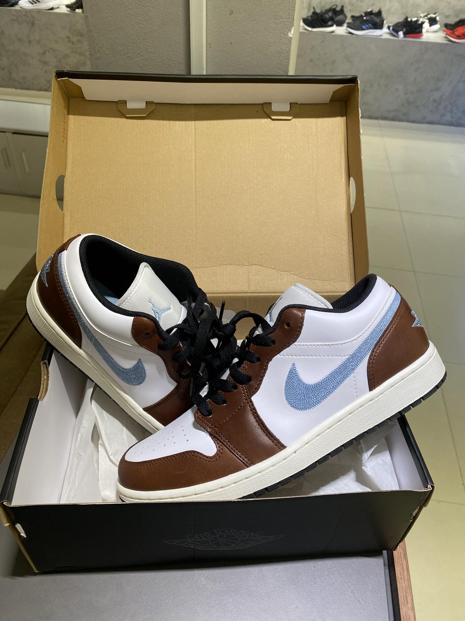 Jordan 1 Low Mocha Blue Gray FQ8156 142
