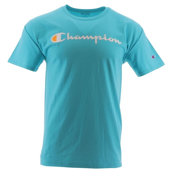 Áo Champion Electric Cya Logo in