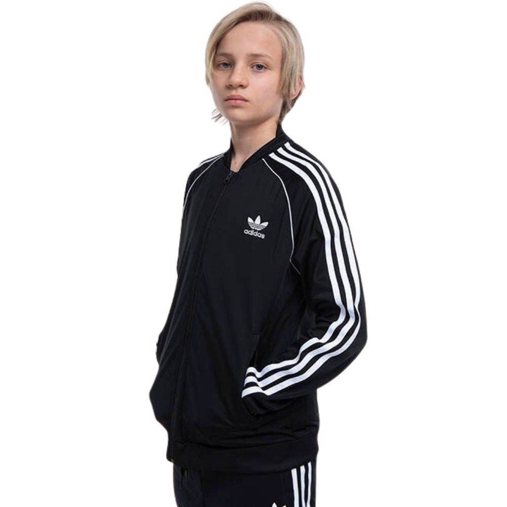 Áo adidas KIDS SST Track Jacket Black GN8451