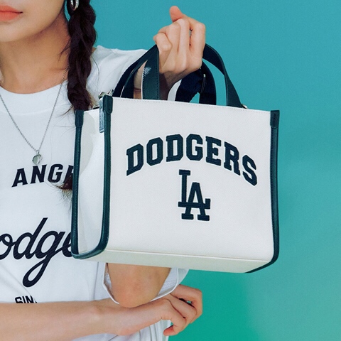 Túi MLB Varsity Basic Canvas Mini Tote LA Dodgers 3AORS083N-07CRD