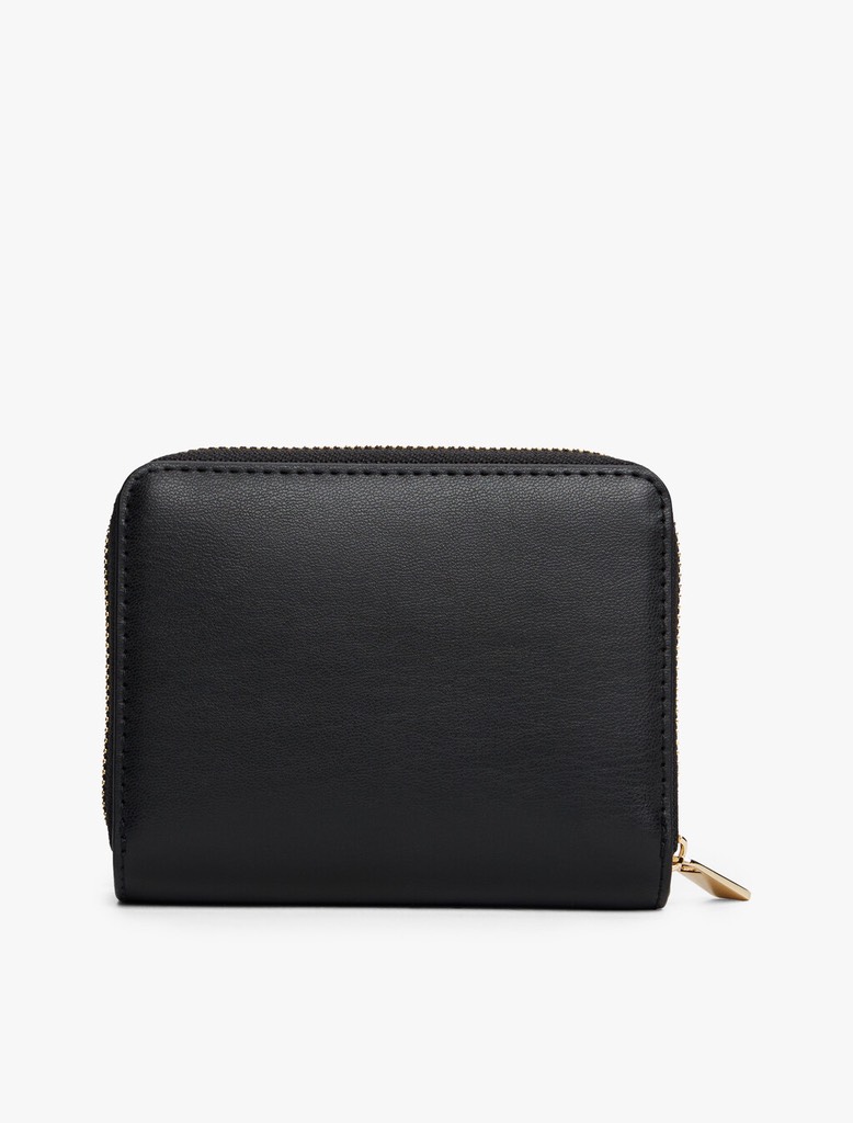 Ví Tommy Hilfiger Women's TH Icon Med ZA Flap Black AW17742 001