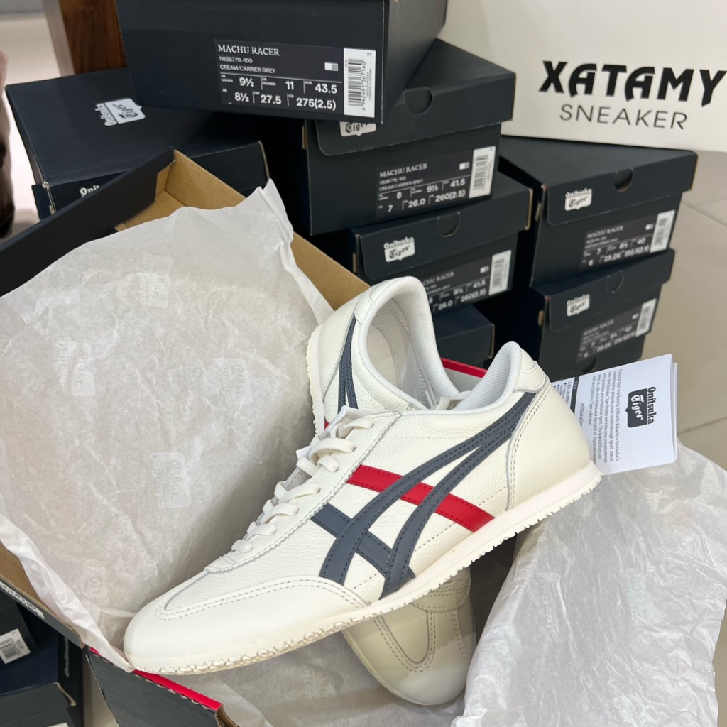 Onitsuka Tiger Machu Racer 'Cream Black Red' 1183B770 100
