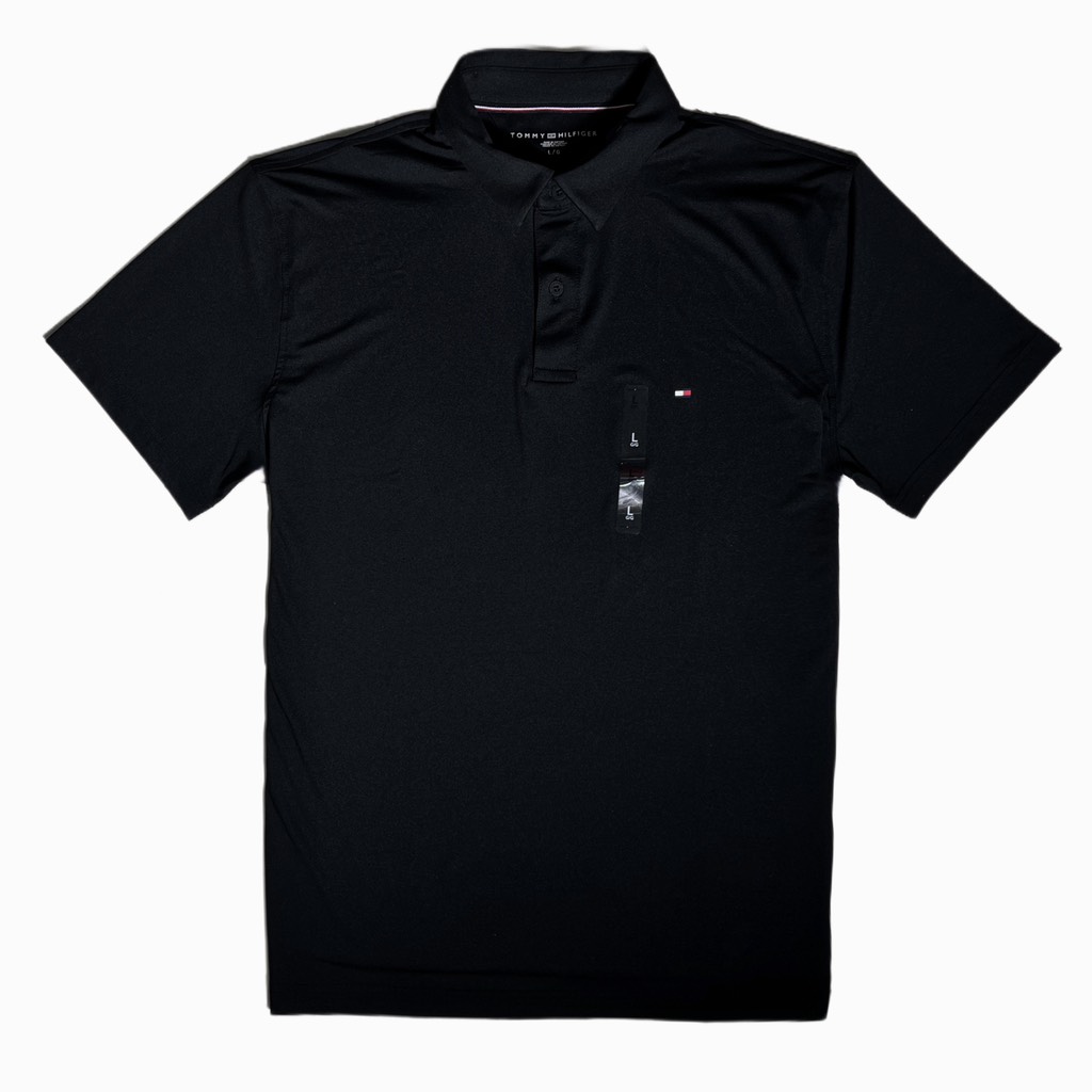 Áo Polo Tommy Hilfiger Regular Fit TECH Black 78JA941 001