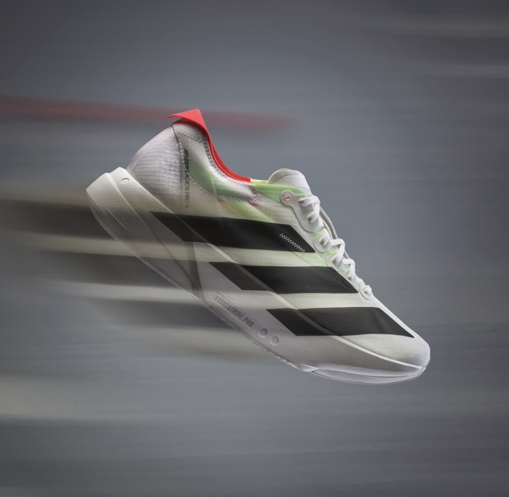 Adizero Adios Pro 4 M 'White Black Red' JR1094