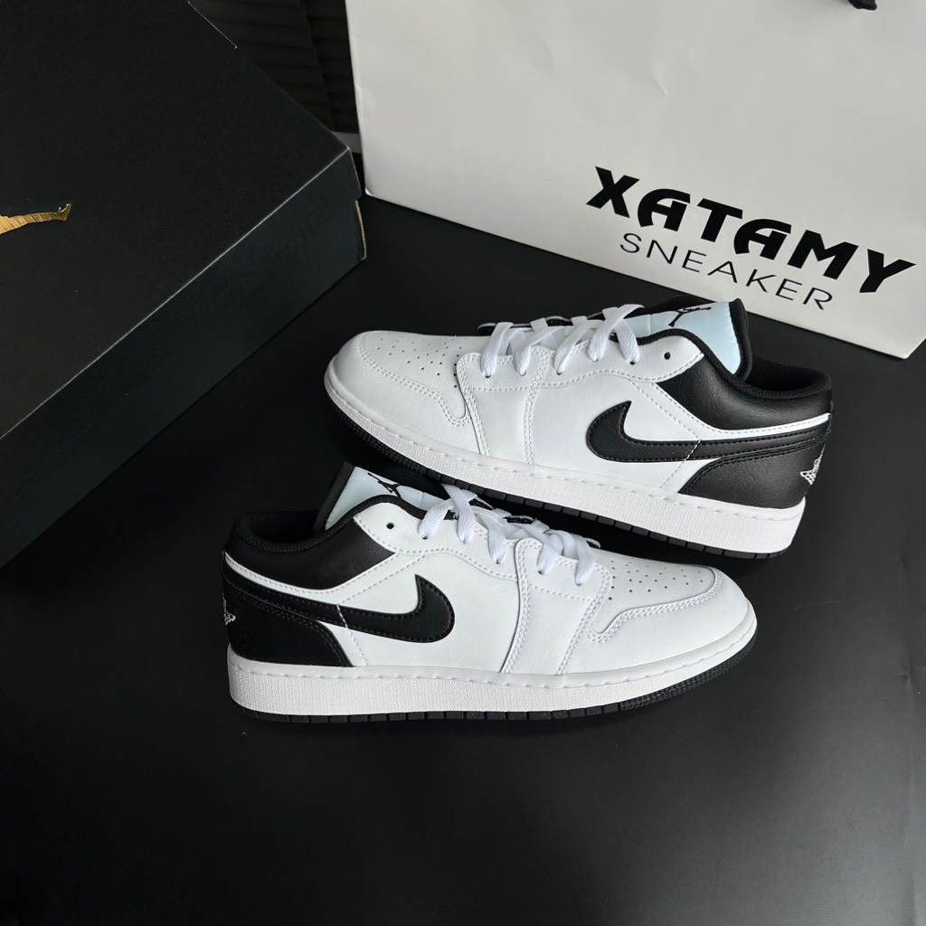 Jordan 1 Low ‘White Black’ 553560 132