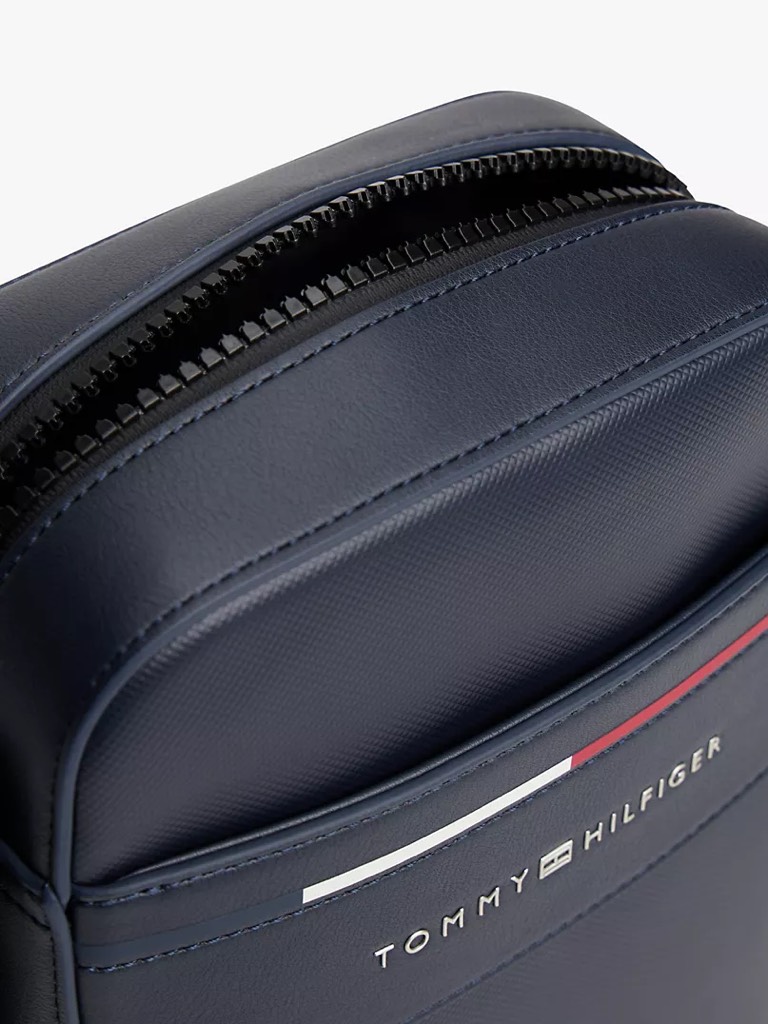 Túi Tommy Hilfiger Signature Stripe Mini Reported Bag Space Blue XM07439 400
