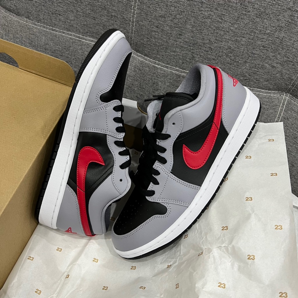 Jordan 1 Low 'Cement Fire Red' FZ4183 002