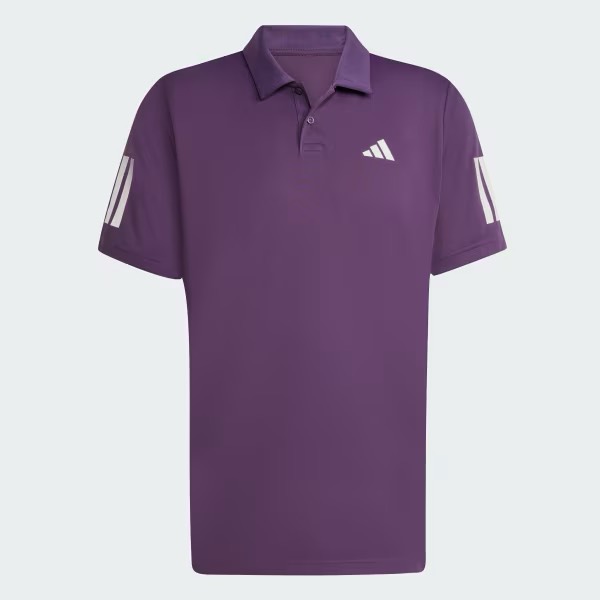 Áo Polo adidas Club 3 Stripe Aurora Plum JY2901