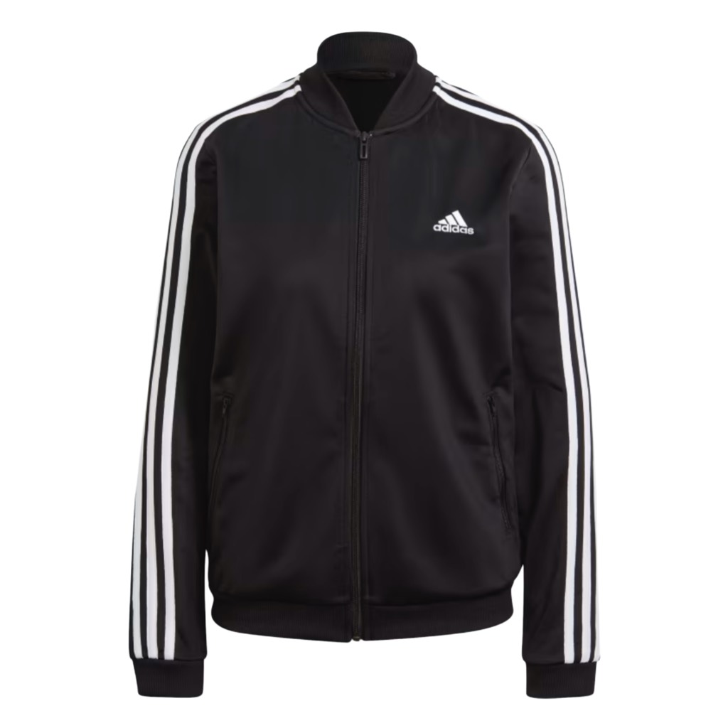 Bộ Thể Thao adidas Nữ Essentials 3-Stripes Track Suit Black GM5534