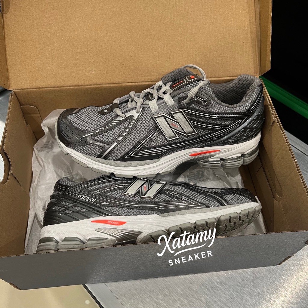 New Balance 1906R Black Metallic Urgent Red Slate U1906RCO
