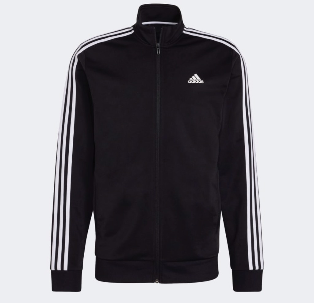 Áo Nam adidas Jacket Black Essentials Warm Up 3-Stripes H46099