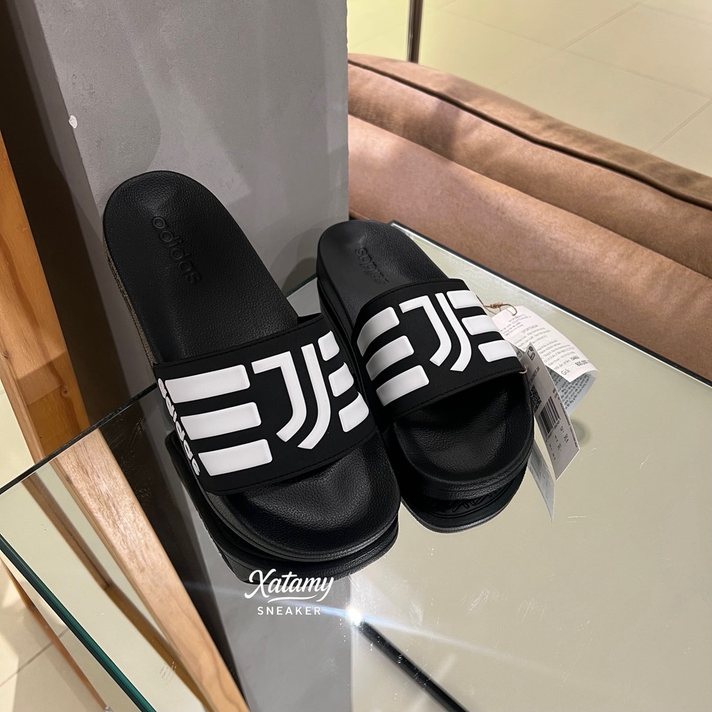 Dép Adilette Shower Juventus Core Black JS4862