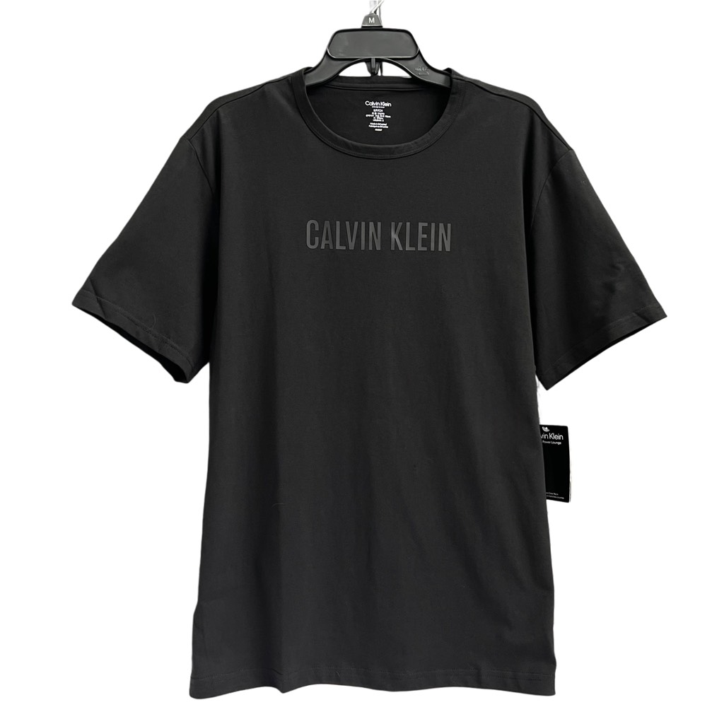 Áo Calvin Klein Intense Power Lounge Logo Black NM2567 001