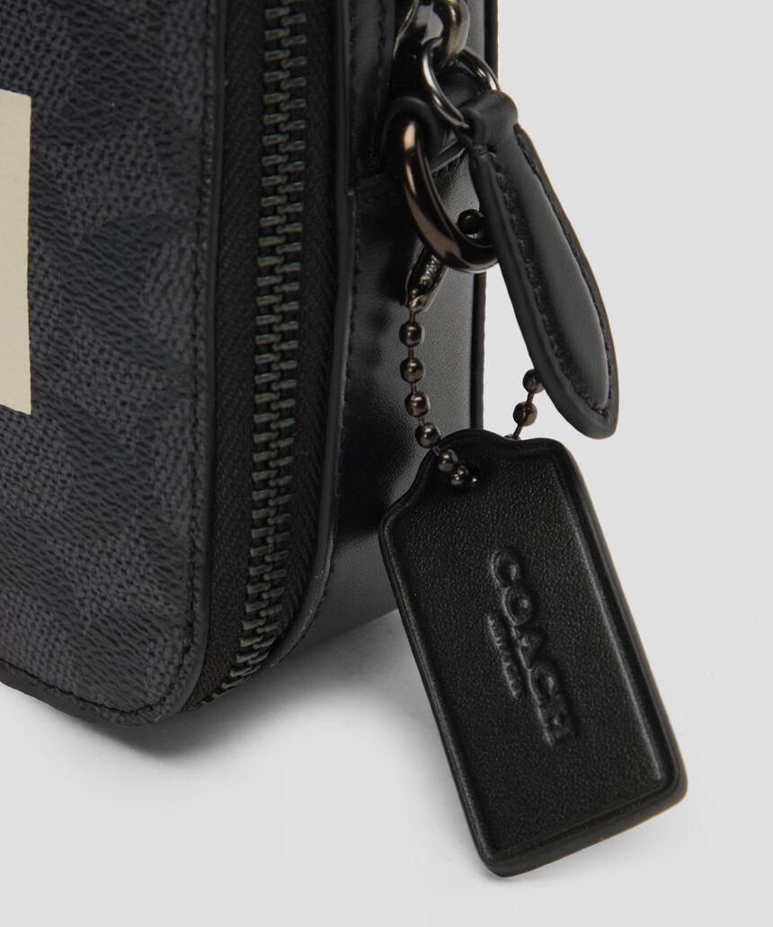 Túi Coach Charter XBody19 Charcoal Multi CAF83 A5F